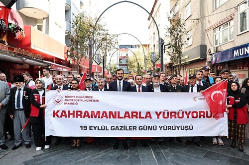 19 Eylül Gaziler Günü Kutlama Töreni Düzenlendi